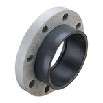 Flange Van Stone Style with Multi-Bolt Pattern Glass Filled PVC Ring - SOC
