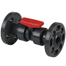 True Union 2000 PVC Industrial Ball Valves - Flanged Ends